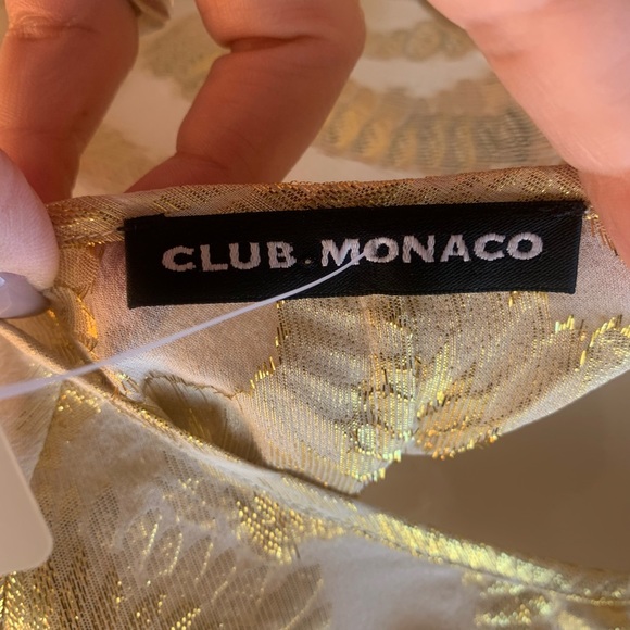 Club Monaco top sz M - Picture 5 of 11